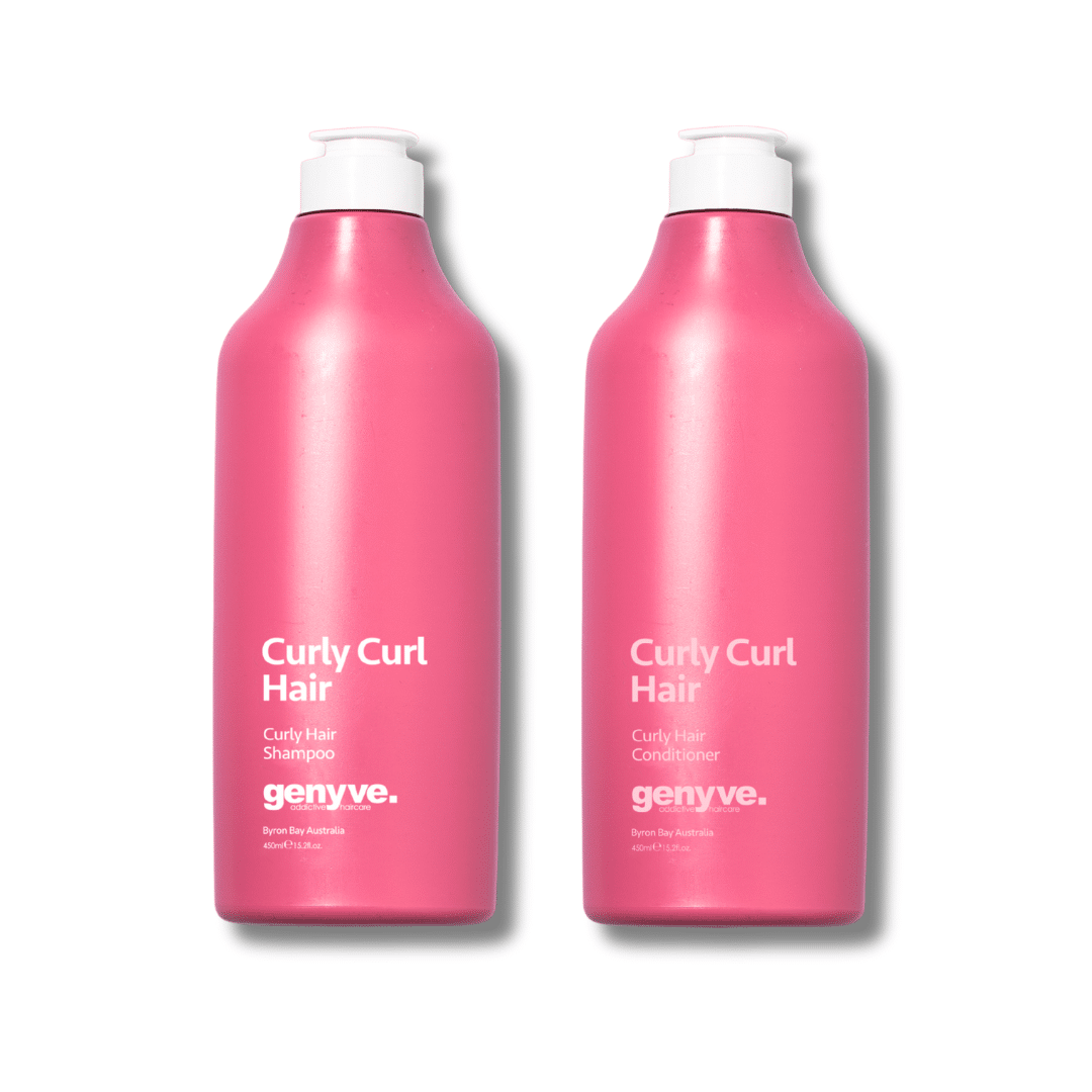 Aromaganic Curly Curl Bundle – Curl Shampoo & Conditioner for Wavy, Curly & Coily Hair